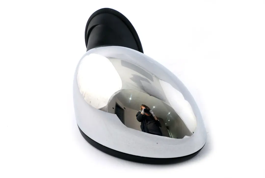 Right Door Wing Mirror Power Fold O/S Chrome 7 Pins to Mini Cooper 2 R55 R56 with Part number 7417466 Mini Cooper 2 R55 R56 Right Door Wing Mirror Power Fold O/S Chrome 7 Pins - SKU rhd-7417466-CHR2 - Part number 7417466