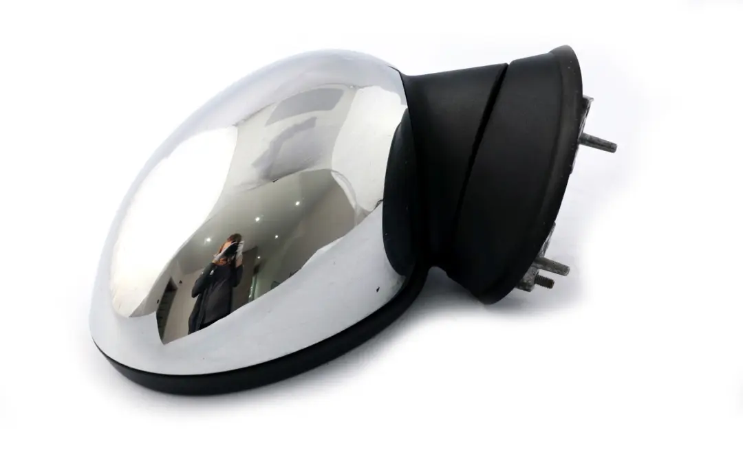 Right Door Wing Mirror Power Fold O/S Chrome 7 Pins to Mini Cooper 2 R55 R56 with Part number 7417466 Mini Cooper 2 R55 R56 Right Door Wing Mirror Power Fold O/S Chrome 7 Pins - SKU rhd-7417466-CHR2 - Part number 7417466
