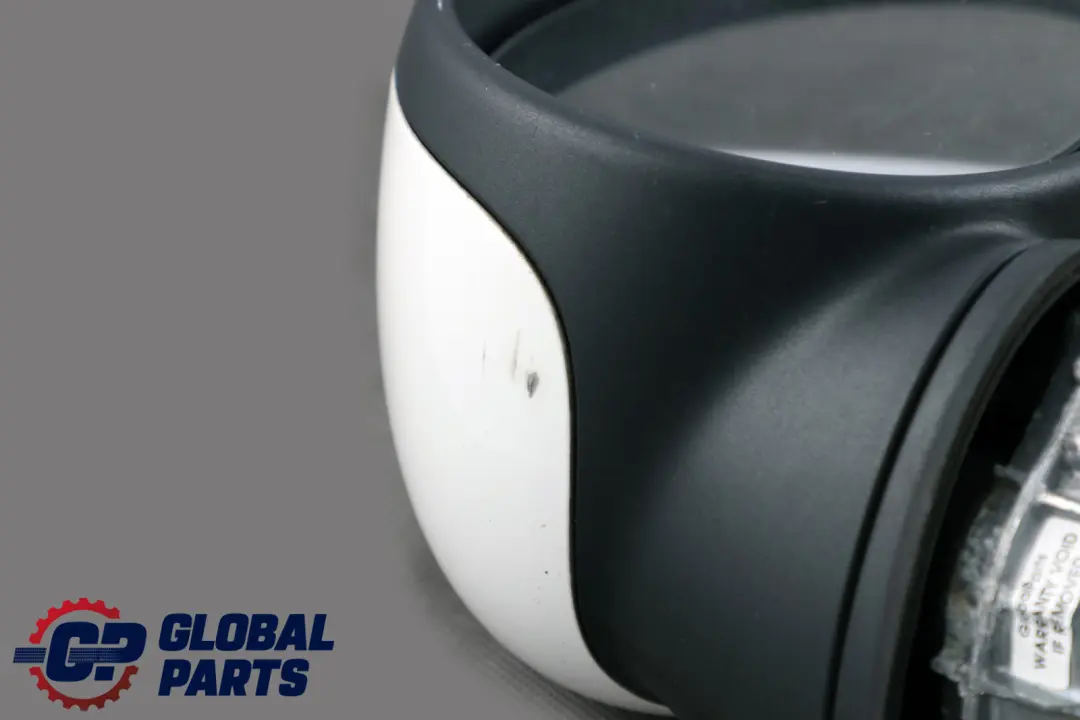 BMW Mini Cooper One R55 R56 Right Door Wing Mirror Power Fold O/S White 7 Pins - SKU rhd-7417466-WHI - Part number 7417466