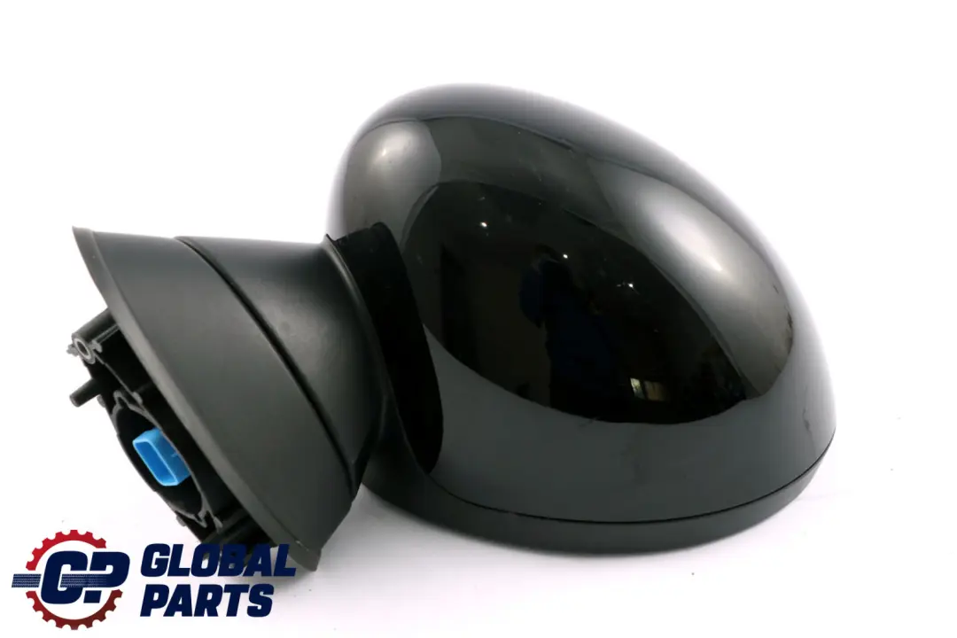 BMW Mini Cooper F55 F56 F57 Left N/S Heated Wing Mirror Power Fold Black 3 Pins - SKU rhd-7471235-BLK - Part number 7471235