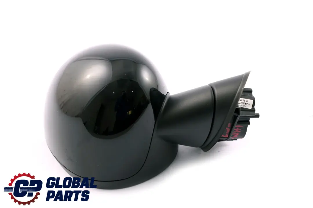 BMW Mini Cooper F55 F56 F57 Left N/S Heated Wing Mirror Power Fold Black 3 Pins - SKU rhd-7471235-BLK - Part number 7471235