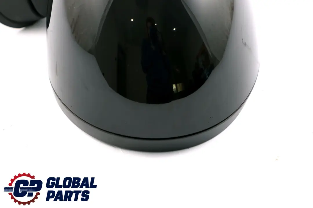 BMW Mini Cooper F55 F56 F57 Left N/S Heated Wing Mirror Power Fold Black 3 Pins - SKU rhd-7471235-BLK - Part number 7471235