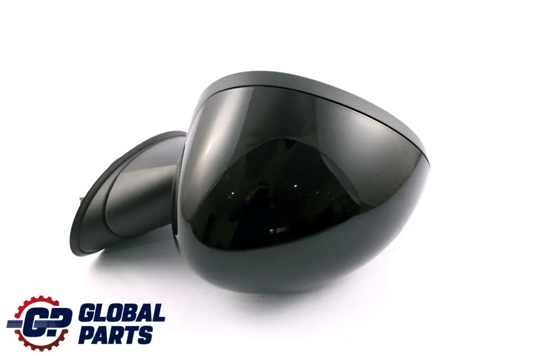 BMW Mini Cooper F55 F56 F57 Left N/S Heated Wing Mirror Power Fold Black 3 Pins - SKU rhd-7471235-BLK - Part number 7471235