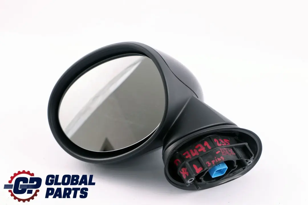 Left N/S Heated Wing Mirror Power Fold Black 3 Pins to BMW Mini Cooper F55 F56 F57 with Part number 7471235 BMW Mini Cooper F55 F56 F57 Left N/S Heated Wing Mirror Power Fold Black 3 Pins - SKU rhd-7471235-BLK - Part number 7471235