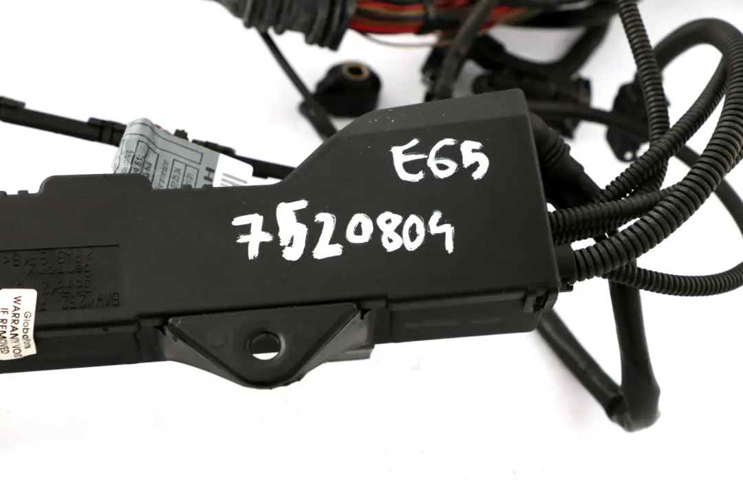 N62 Engine Wiring Loom Harness to BMW 7 Series E65 E66 735i 745i Petrol with Part number 7520804 BMW 7 Series E65 E66 735i 745i Petrol N62 Engine Wiring Loom Harness - SKU rhd-7520804 - Part number 7520804