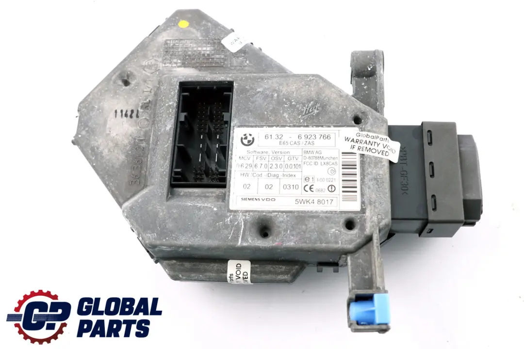 BMW E65 745i Petrol N62 333HP ECU Kit DME Ignition Switch CAS + 2 Keys - SKU rhd-7521368-2 - Part number 7521368