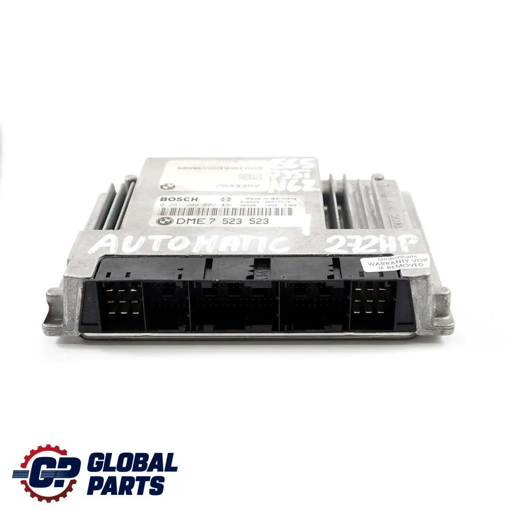 BMW 7 Series E65 E66 735i N62 272HP ECU Kit DME + CAS + Keys Automatic - SKU rhd-7523523-1 - Part number 7523523
