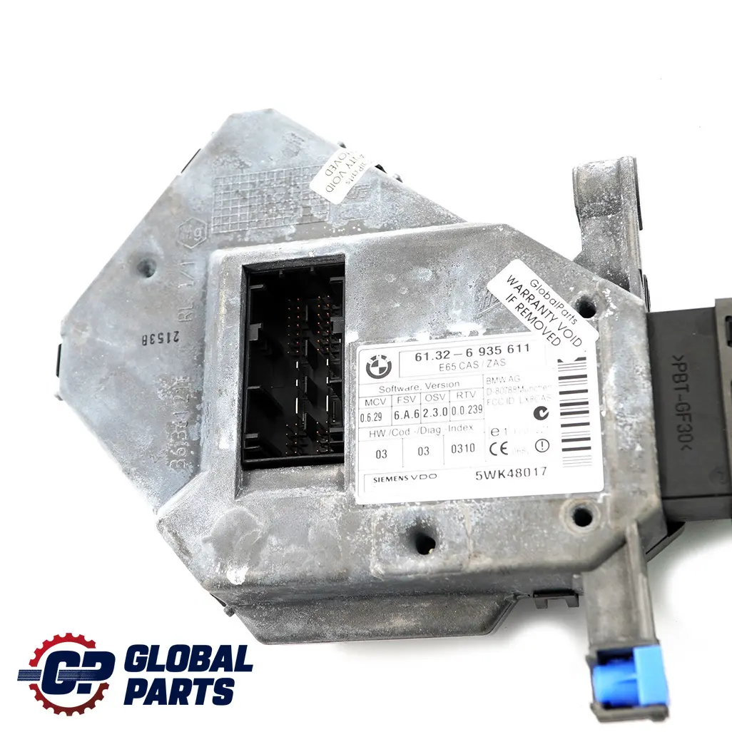 BMW 7 Series E65 E66 735i N62 272HP ECU Kit DME + CAS + Keys Automatic - SKU rhd-7523523-1 - Part number 7523523
