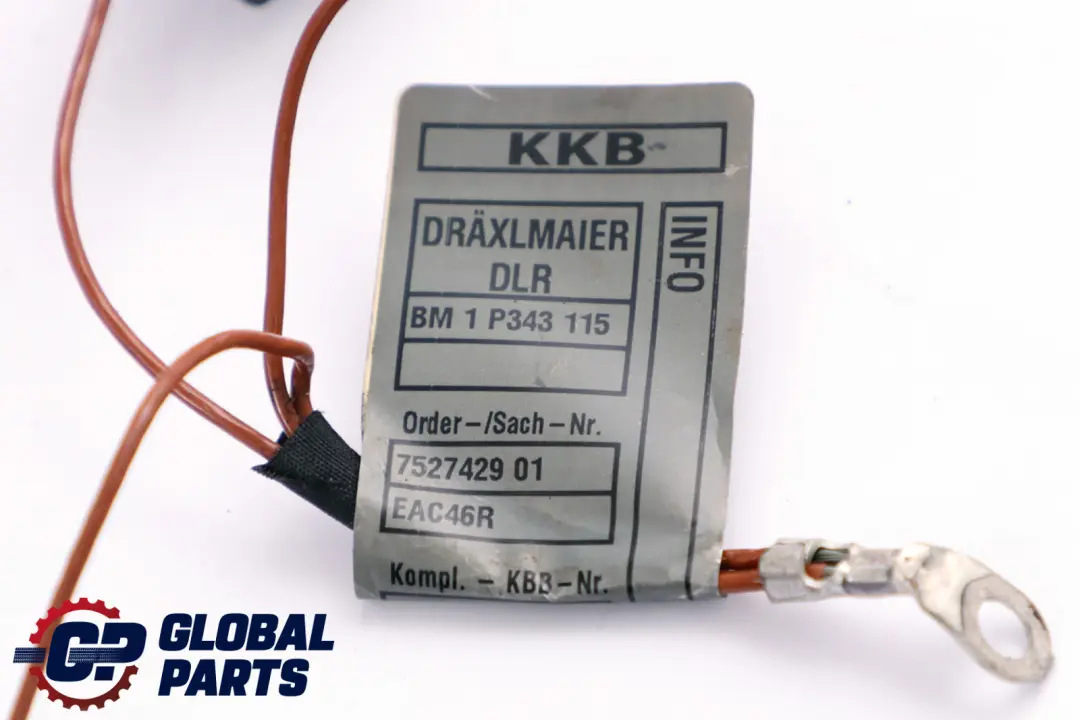 BMW 7 Series E65 730i Petrol M54 Engine Wiring Loom Harness Automatic - SKU rhd-7527418 - Part number 7527418