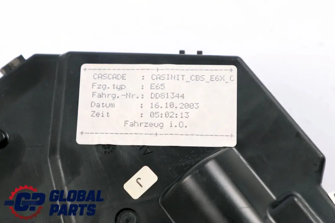 BMW 7 Series E65 735i N62 272HP ECU Kit DME + CAS + Key Automatic - SKU rhd-7540510-1 - Part number 7540510