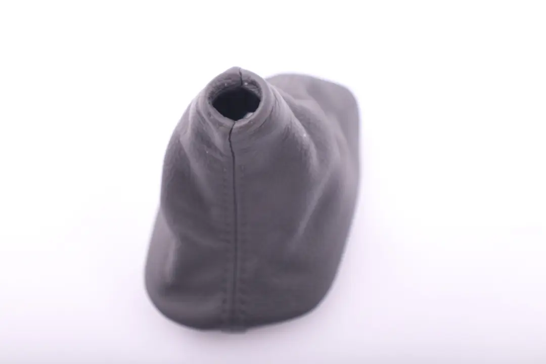 BMW 6 Series E63 E64 Selector Lever Boot Cover Leather Basalt Grey - SKU rhd-7541797 - Part number 7541797