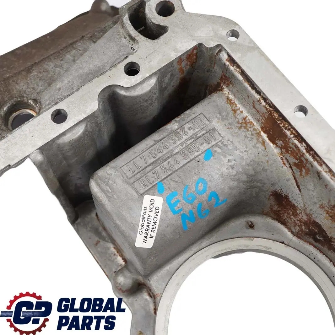 BMW 5 6 7 E60 E63 E65 N62 N62N Petrol Engine Upper Oil Fluid Sump Pan - SKU rhd-7544595 - Part number 7544595
