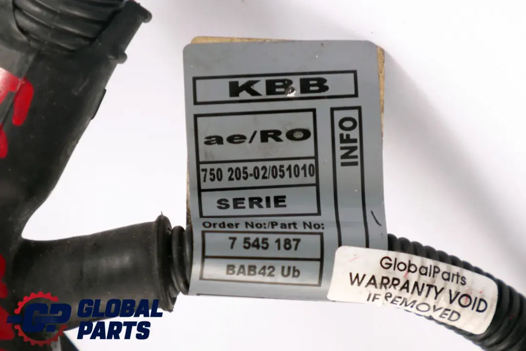 N46 118i 318i Engine Wiring Loom Harness to BMW E87 E90 with Part number 7545173 BMW E87 E90 N46 118i 318i Engine Wiring Loom Harness - SKU rhd-7545173 - Part number 7545173