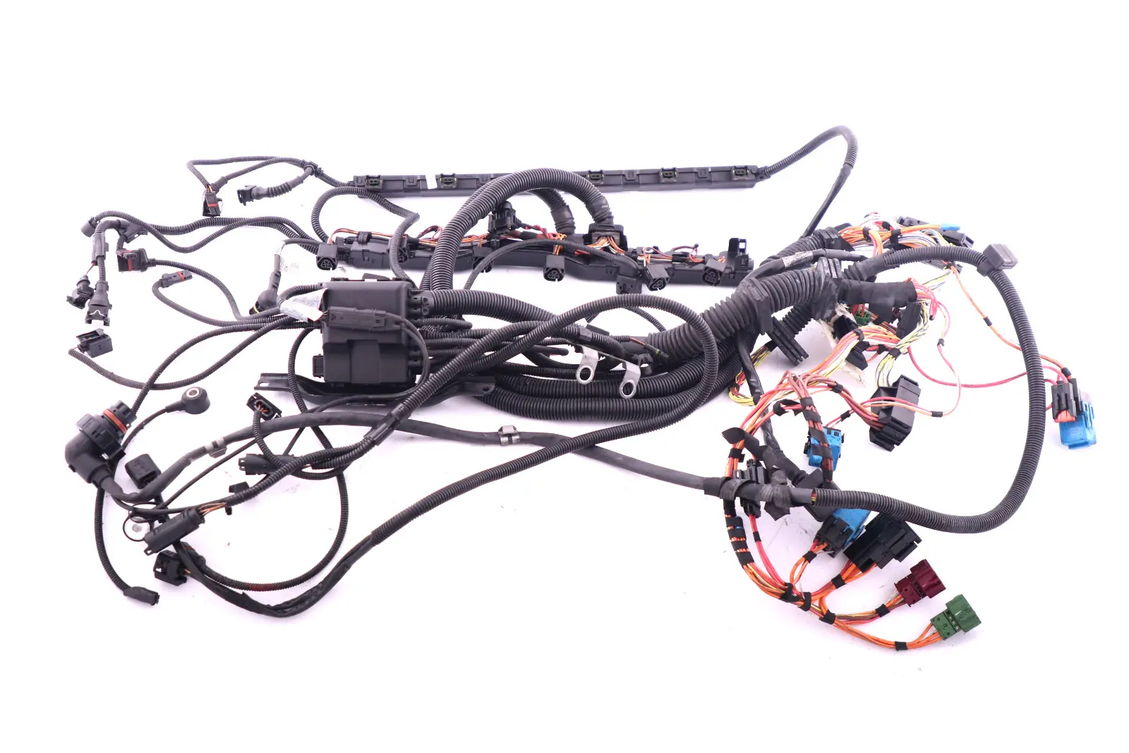 BMW 5 6 Series E60 E61 E63 E64 N52 Engine Wiring Loom Harness 7556868 7556874