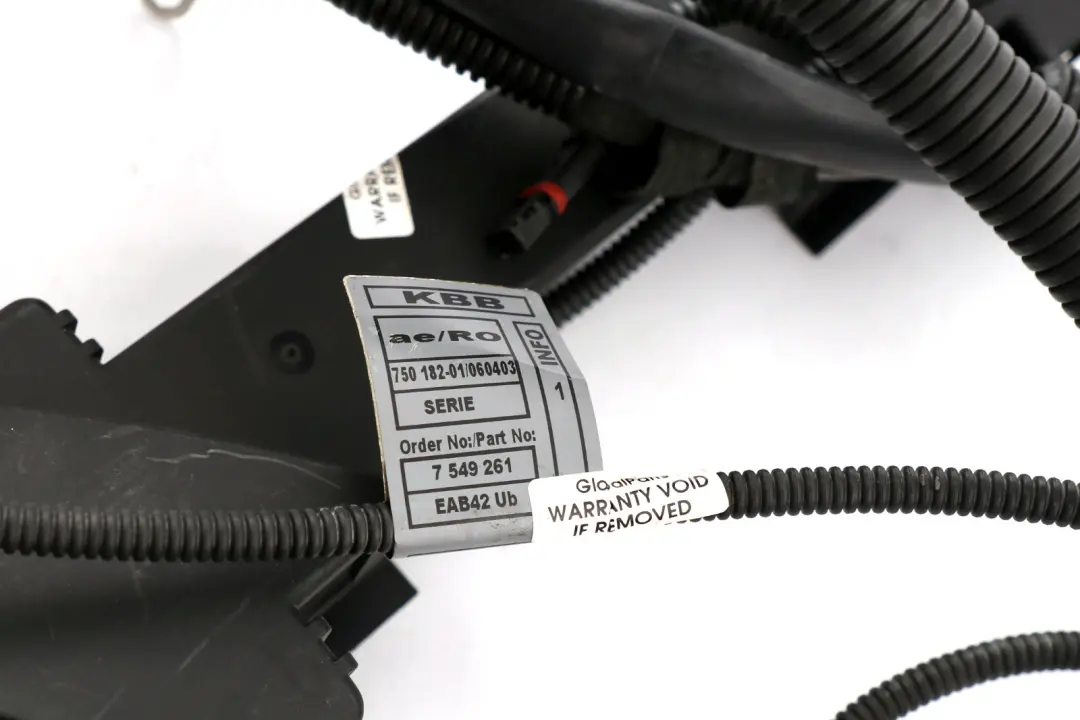 BMW 1 3 Series E87 E90 120i 320i N46 Engine Wiring Loom Harness 7549271 - SKU rhd-7549261 - Part number 7549261
