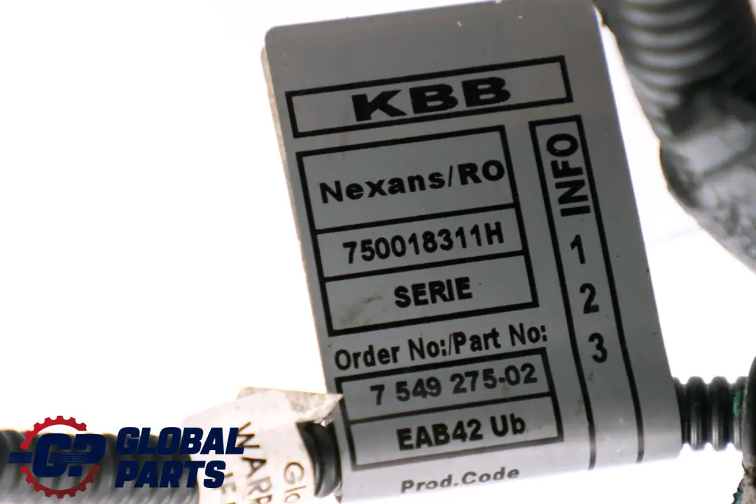 N46 Engine Wiring Loom Harness to BMW 1 3 Series E87 E90 E91 118i 318i with Part number 7549275 BMW 1 3 Series E87 E90 E91 118i 318i N46 Engine Wiring Loom Harness - SKU rhd-7549275 - Part number 7549275