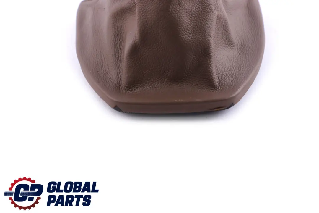 Shift Lever Knob Leather Gaiter Cover Braun to BMW 5 Series E60 E61 Gear with Part number 7552515 BMW 5 Series E60 E61 Gear Shift Lever Knob Leather Gaiter Cover Braun - SKU rhd-7552515 - Part number 7552515