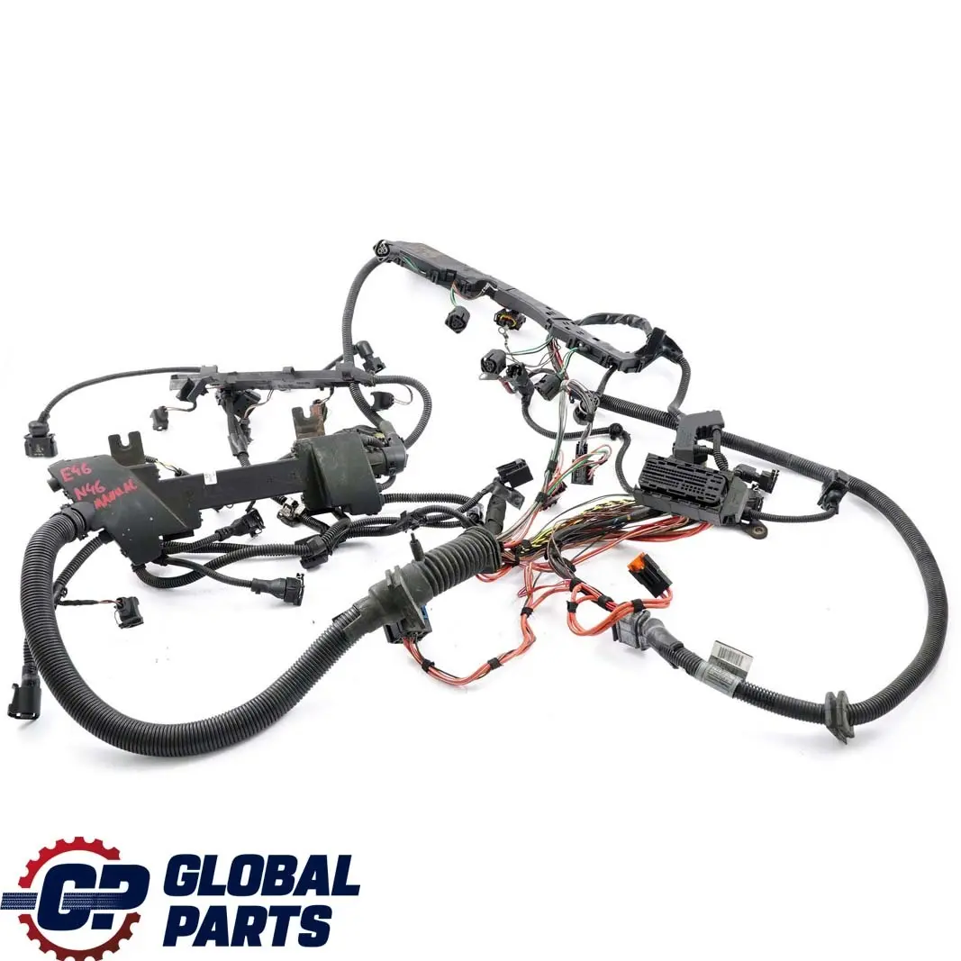 N46 Engine Wiring Harness Module Petrol Manual 7540370 to BMW E46 318i 318Ci with Part number 7555996 BMW E46 318i 318Ci N46 Engine Wiring Harness Module Petrol Manual 7540370 - SKU rhd-7555996 - Part number 7555996