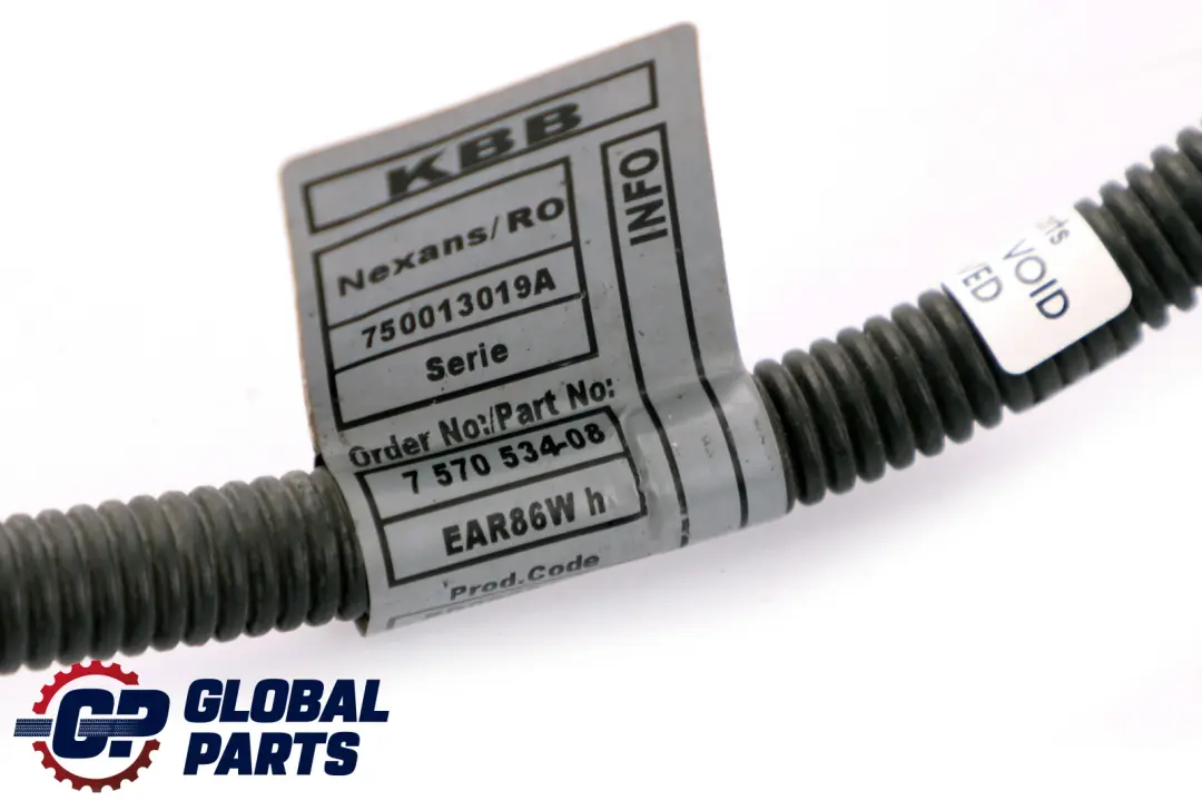 N43 Wiring Loom Harness Ignition 7570542 Automatic to BMW E90 320i Petrol with Part number 7570534 BMW E90 320i Petrol N43 Wiring Loom Harness Ignition 7570542 Automatic - SKU rhd-7570534-1 - Part number 7570534