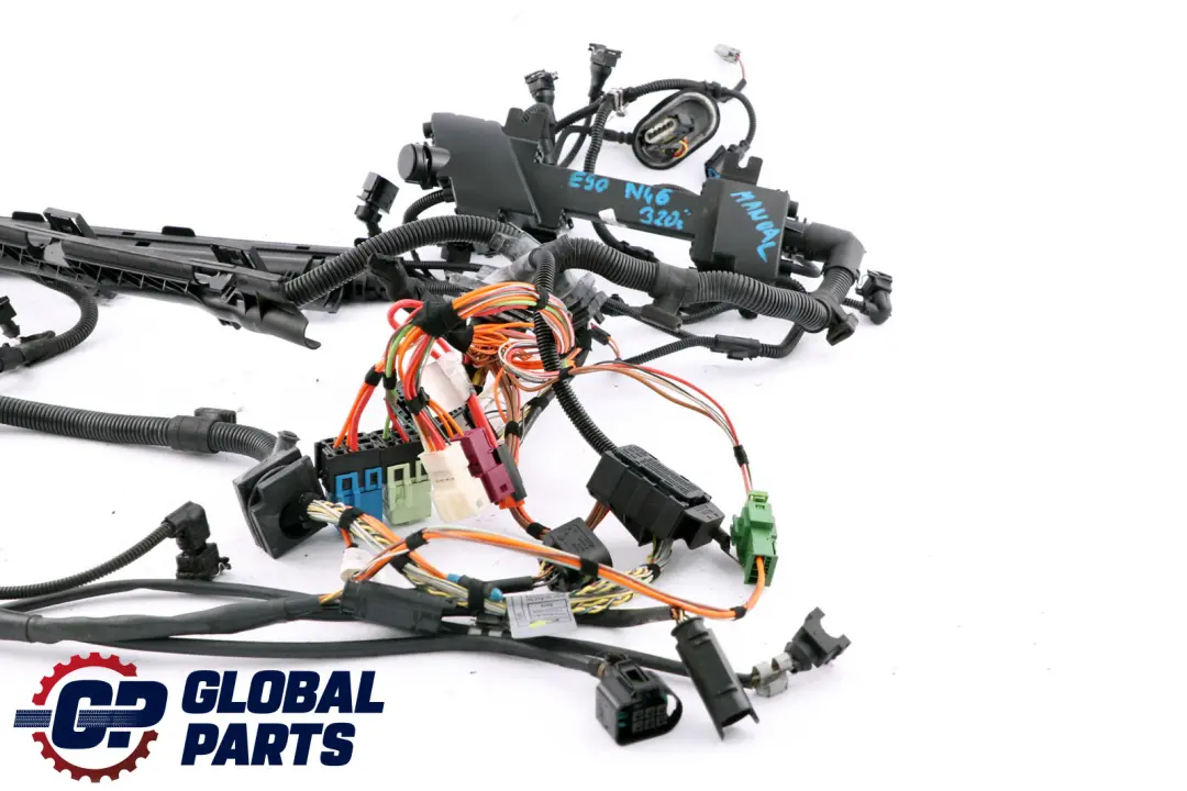 N46 Engine Wiring Loom Harness 7572348 to BMW 3 Series E90 E91 320i Petrol with Part number 7572356 BMW 3 Series E90 E91 320i Petrol N46 Engine Wiring Loom Harness 7572348 - SKU rhd-7572356 - Part number 7572356