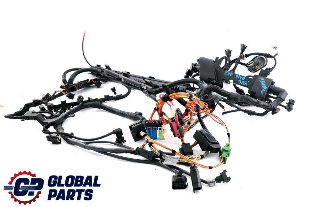 N46 Engine Wiring Loom Harness 7572348 to BMW 3 Series E90 E91 320i Petrol with Part number 7572356 BMW 3 Series E90 E91 320i Petrol N46 Engine Wiring Loom Harness 7572348 - SKU rhd-7572356 - Part number 7572356