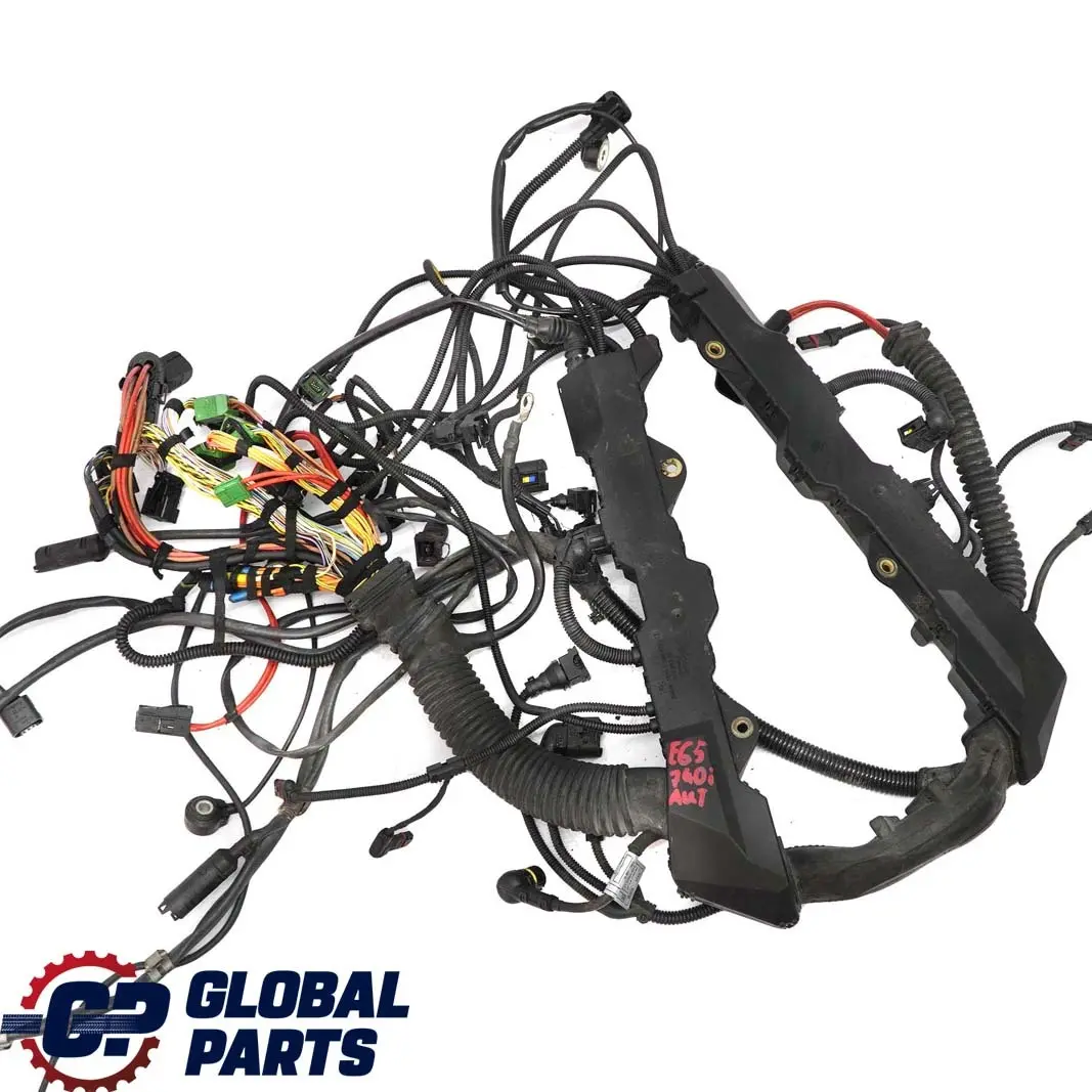 BMW 7 Series E65 740i Petrol N62 Engine Wiring Loom Harness Automatic - SKU rhd-7572883 - Part number 7572883