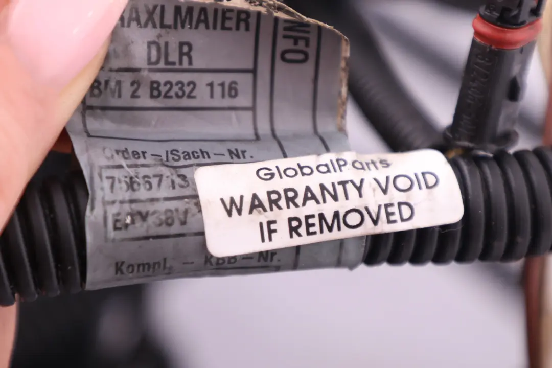 BMW 3 SERIES E90 E91 E92 Petrol N53 Wiring Loom Harness Engine Manual Gearbox - SKU rhd-7575444 - Part number 7575444