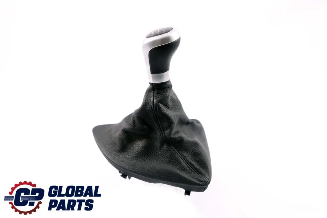 Shift Gear Knob With Cover Leather Chrome Ring to BMW 1 Series E81 E82 E87 with Part number 7595327 BMW 1 Series E81 E82 E87 Shift Gear Knob With Cover Leather Chrome Ring - SKU rhd-7595327-2 - Part number 7595327