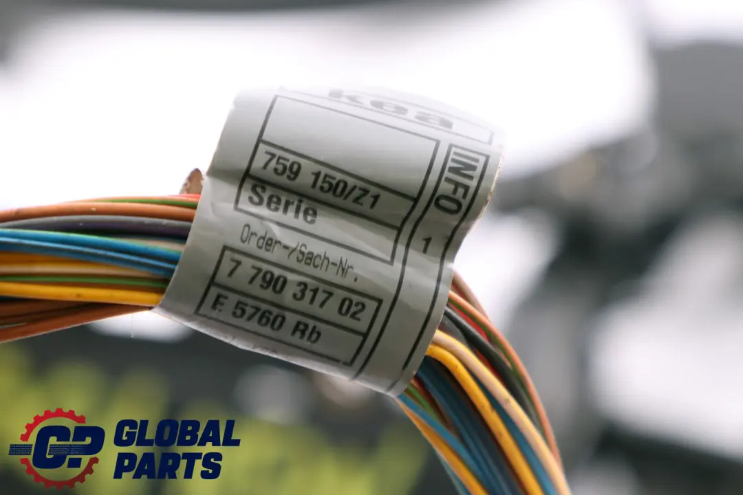 M57N Engine Wiring Loom Harness Automatic 7790320 to BMW 7 Series E65 730d Diesel with Part number 7796823 BMW 7 Series E65 730d Diesel M57N Engine Wiring Loom Harness Automatic 7790320 - SKU rhd-7790320 - Part number 7796823