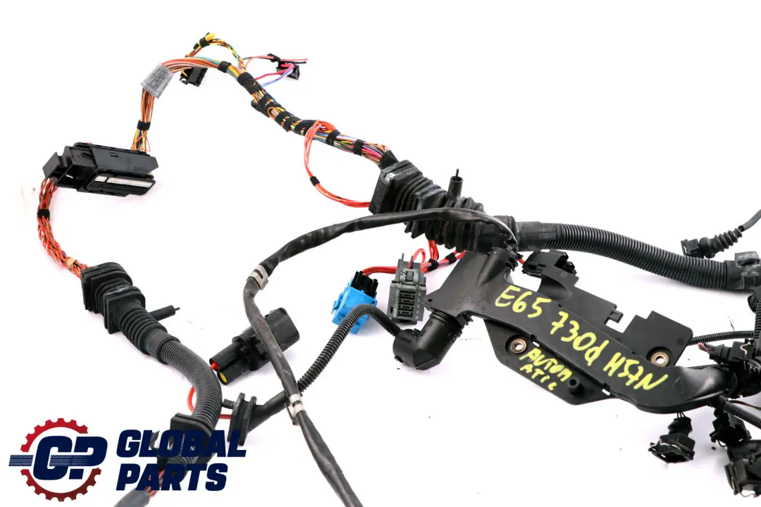 BMW 7 Series E65 730d Diesel M57N Engine Wiring Loom Harness Automatic 7790320 - SKU rhd-7790320 - Part number 7796823