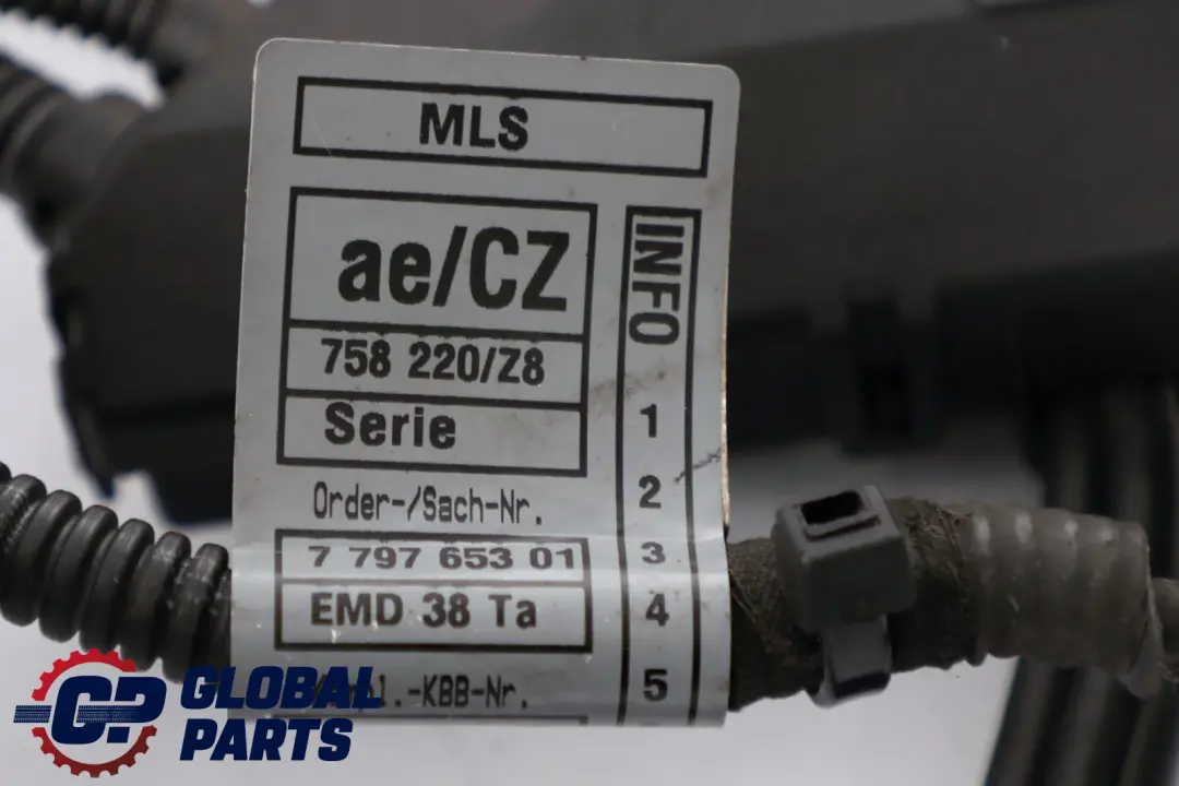 BMW 1 3 Series E87 E90 118d 120d 320d M47N2 Diesel Engine Wiring Loom Harness - SKU rhd-7795907 - Part number 7795907