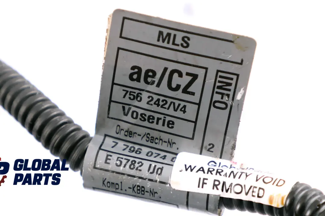 BMW 3 Series E90 E91 E92 Engine Wiring Harness DDE 7796074 - SKU rhd-7796074 - Part number 7802568
