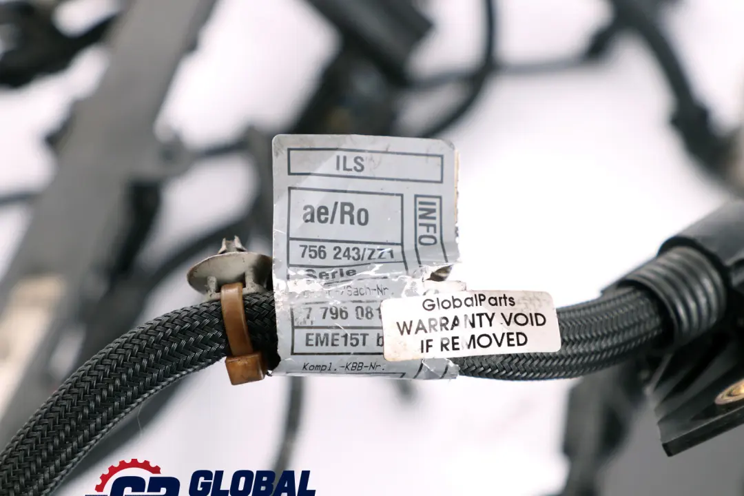 BMW 3 Series E90 E91 E92 Engine Wiring Harness DDE 7796074 - SKU rhd-7796074 - Part number 7802568