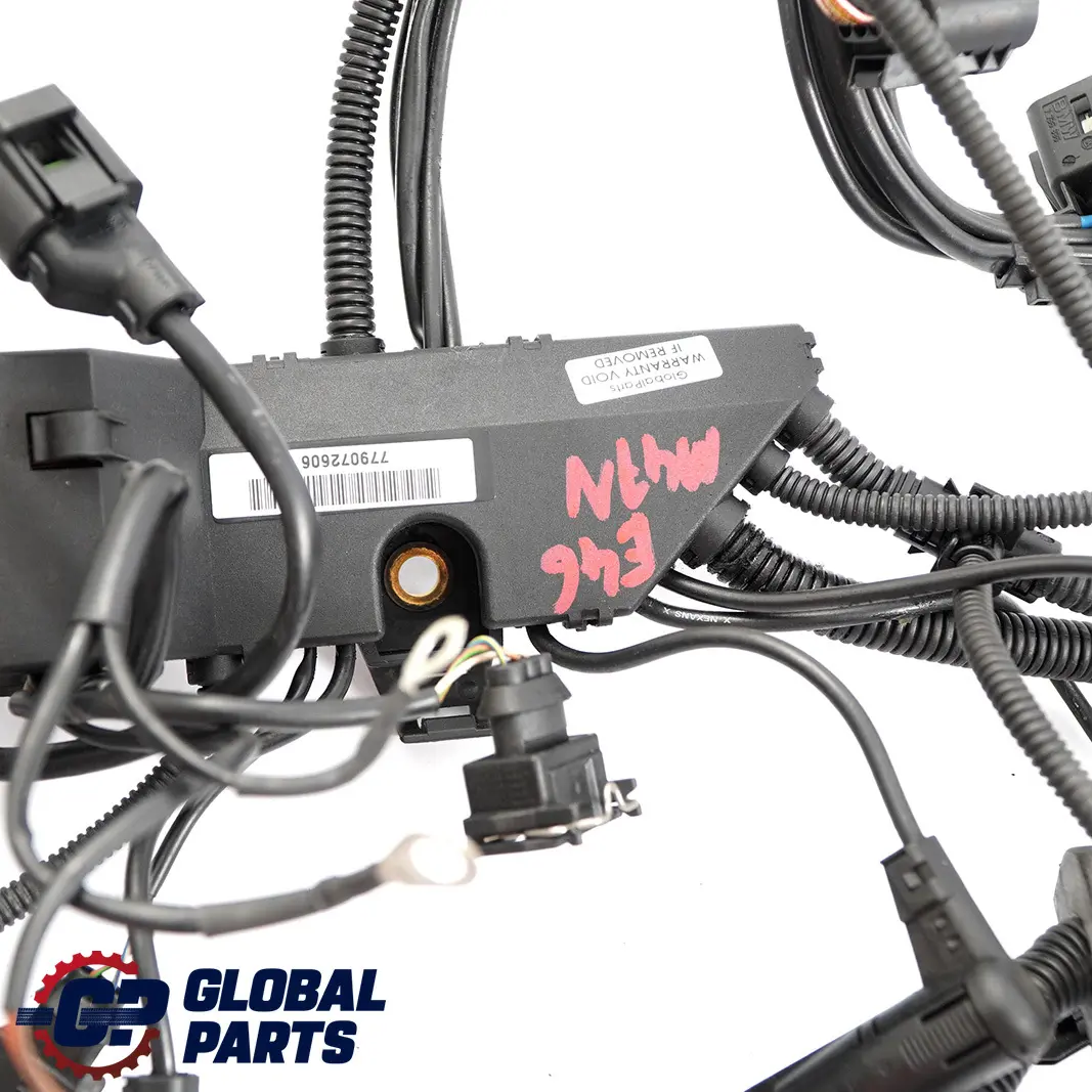 M47N Diesel Engine Wiring Harness Module Manual 7790726 to BMW 3 Series E46 320d with Part number 7796808 BMW 3 Series E46 320d M47N Diesel Engine Wiring Harness Module Manual 7790726 - SKU rhd-7796808 - Part number 7796808