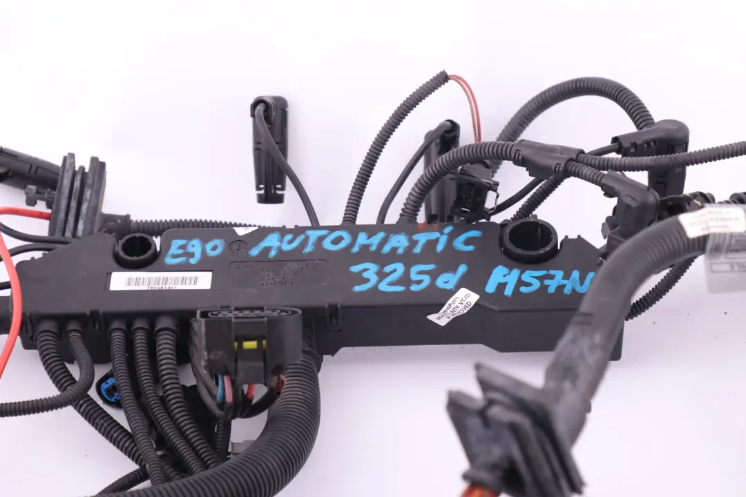 BMW 3 Series E90 E91 E92 325D M57N2 Diesel Automatic Engine Wiring Loom Harness - SKU rhd-7801103 - Part number 7801103