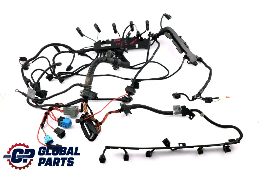 BMW 3 Series E90 E91 E92 330d M57N2 Diesel Manual Engine Wiring Loom Harness - SKU rhd-7802567 - Part number 7802567