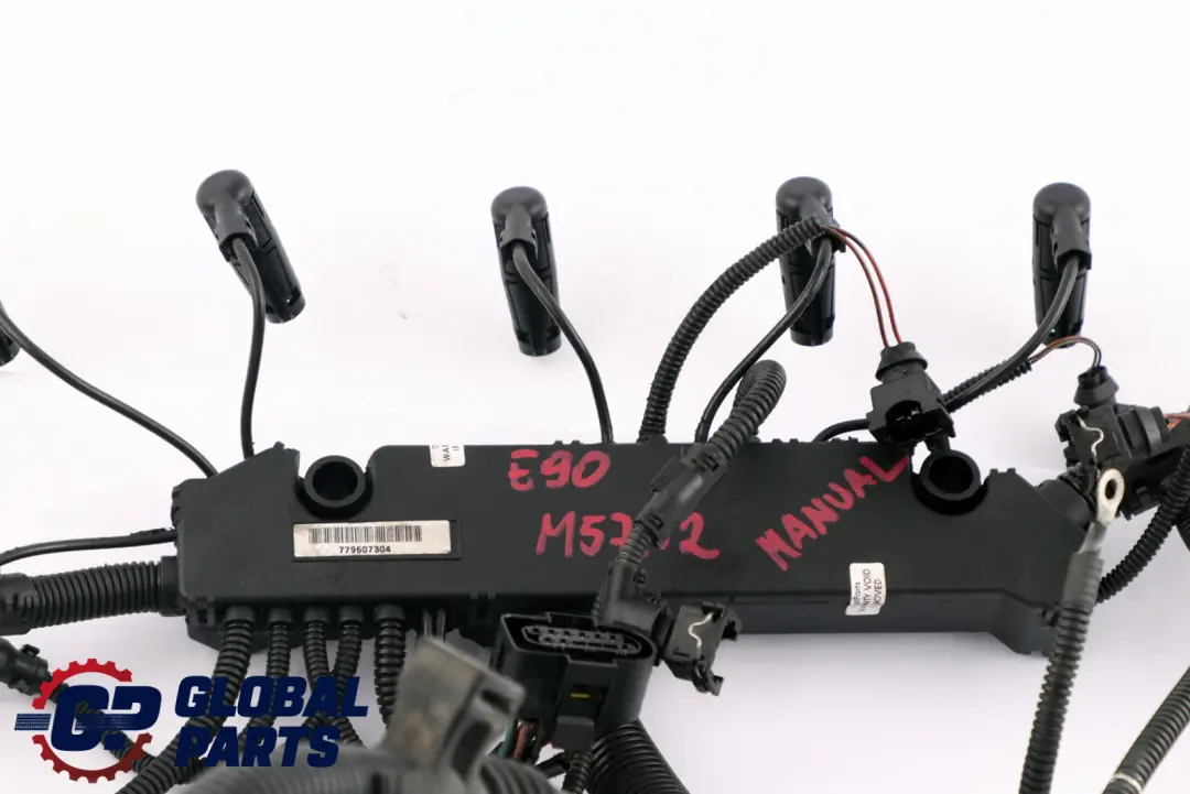 BMW 3 Series E90 E91 E92 330d M57N2 Diesel Manual Engine Wiring Loom Harness - SKU rhd-7802567 - Part number 7802567