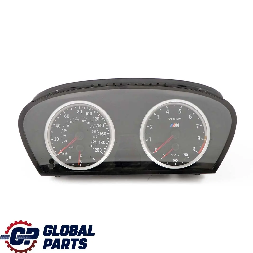Speedo Clocks Instruments MPH to BMW 5 6 Series E60 E61 LCI M5 E63 E64 M6 with Part number 7837494 BMW 5 6 Series E60 E61 LCI M5 E63 E64 M6 Speedo Clocks Instruments MPH - SKU rhd-7837494 - Part number 7837494