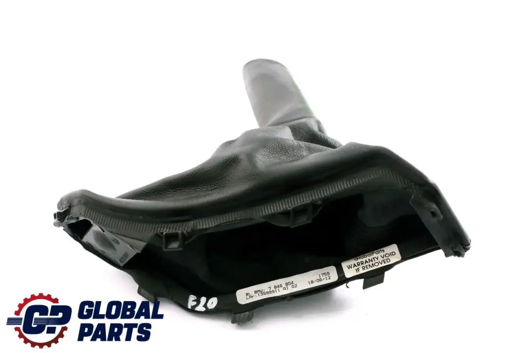 BMW 1 2 Series F20 F21 F22 Handbrake Lever Cover Black Leather - SKU rhd-7846804 - Part number 7846804