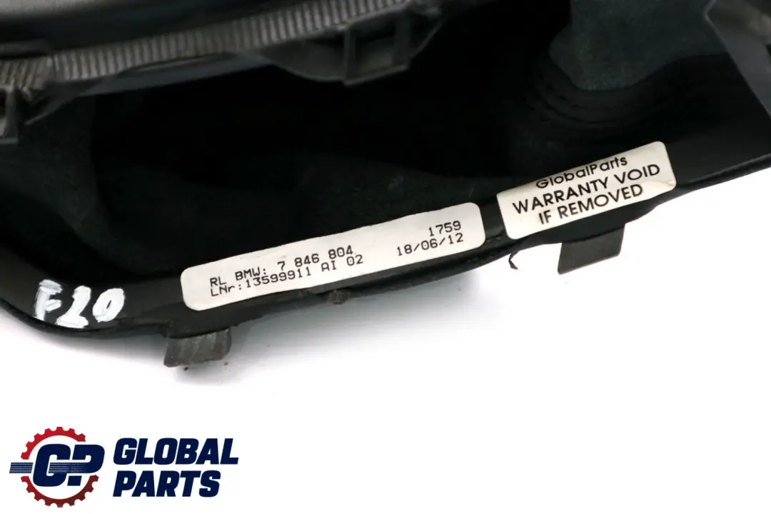 BMW 1 2 Series F20 F21 F22 Handbrake Lever Cover Black Leather - SKU rhd-7846804 - Part number 7846804