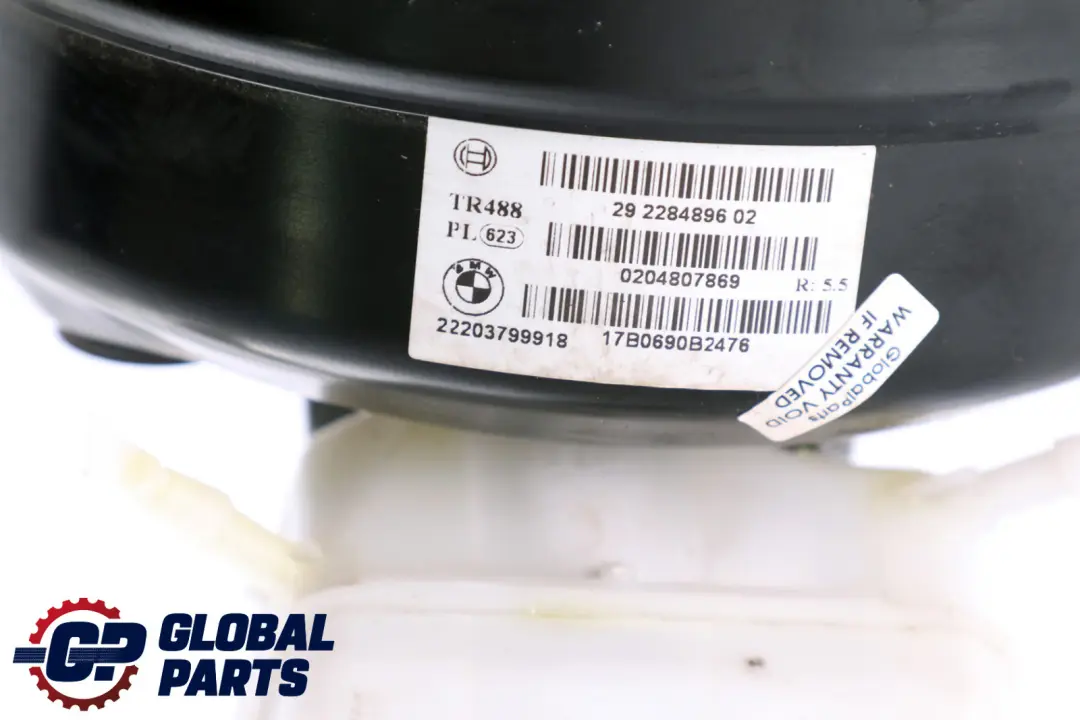 Brake Servo Unit Master Cylinder to BMW 3 4 Series F30 LCI F32 F80 M3 F82 with Part number 2284896 BMW 3 4 Series F30 LCI F32 F80 M3 F82 Brake Servo Unit Master Cylinder - SKU rhd-7849876 - Part number 2284896