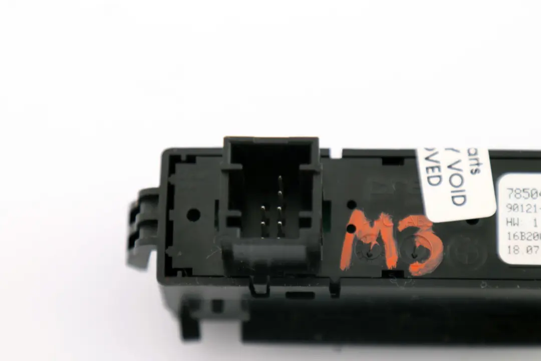 BMW 3 4 Series F80 M3 F82 F83 LCI PDC Steering Suspension Control Panel - SKU rhd-7850487 - Part number 7850487
