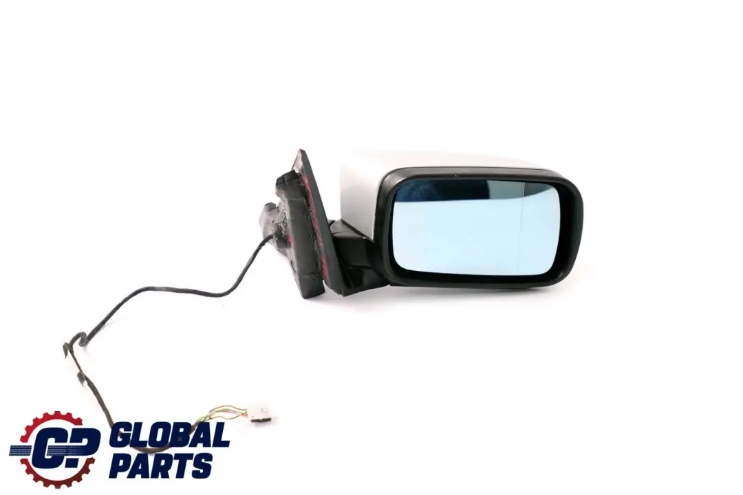 Heated Right O/S Wing Mirror High Gloss Titansilber Silver 354 to BMW 3 Series E46 with Part number 7890826 BMW 3 Series E46 Heated Right O/S Wing Mirror High Gloss Titansilber Silver 354 - SKU rhd-7890826-TS - Part number 7890826