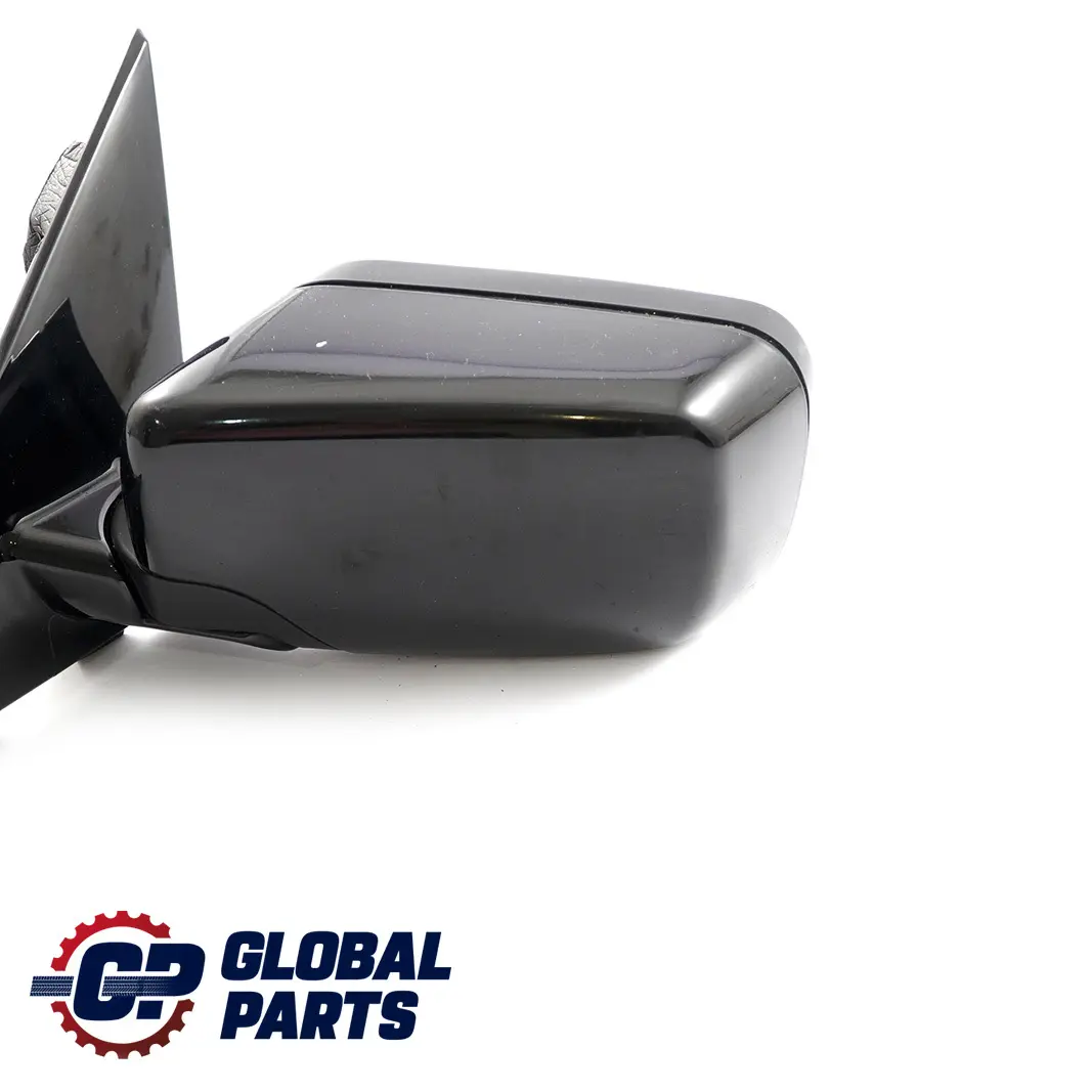 BMW 3 Series E46 Heated Left N/S Wing Mirror High Gloss Black Schwarz 2 - 668 - SKU rhd-7890827-SCH - Part number 7890827