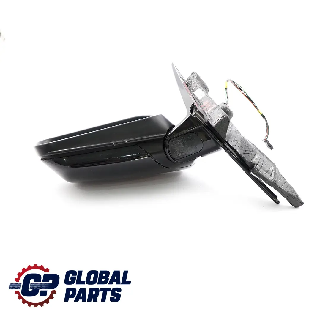Heated Left N/S Wing Mirror High Gloss Black Schwarz 2 - 668 to BMW 3 Series E46 with Part number 7890827 BMW 3 Series E46 Heated Left N/S Wing Mirror High Gloss Black Schwarz 2 - 668 - SKU rhd-7890827-SCH - Part number 7890827
