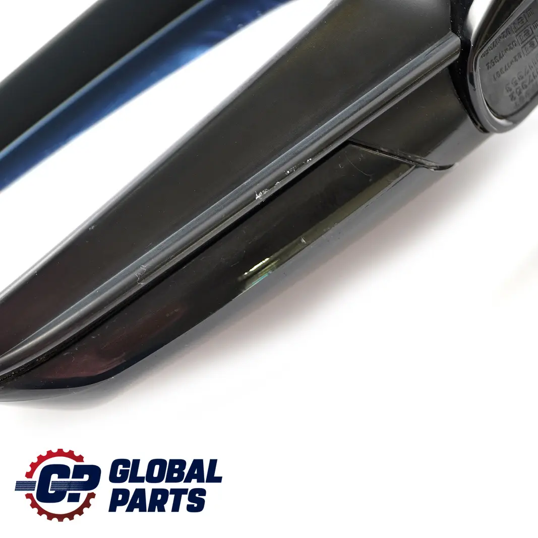 BMW 3 Series E46 Heated Left N/S Wing Mirror High Gloss Black Schwarz 2 - 668 - SKU rhd-7890827-SCH - Part number 7890827