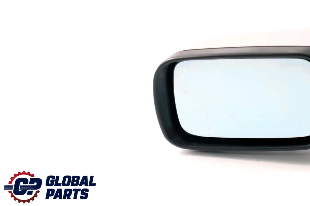 BMW 3 Series E46 Heated Left N/S Wing Mirror High Gloss Titansilber Silver 354 - SKU rhd-7890827-TS - Part number 7890827