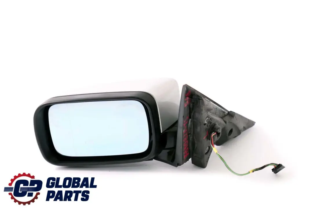 Heated Left N/S Wing Mirror High Gloss Titansilber Silver 354 to BMW 3 Series E46 with Part number 7890827 BMW 3 Series E46 Heated Left N/S Wing Mirror High Gloss Titansilber Silver 354 - SKU rhd-7890827-TS - Part number 7890827