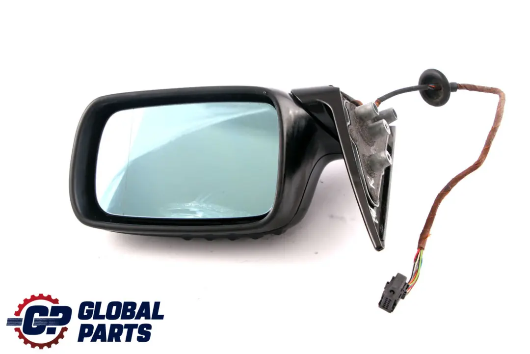 BMW 3 Series E46 Heated Right O/S Wing Mirror High Gloss Black Sapphire 475 - SKU rhd-7892052-BS - Part number 7892052