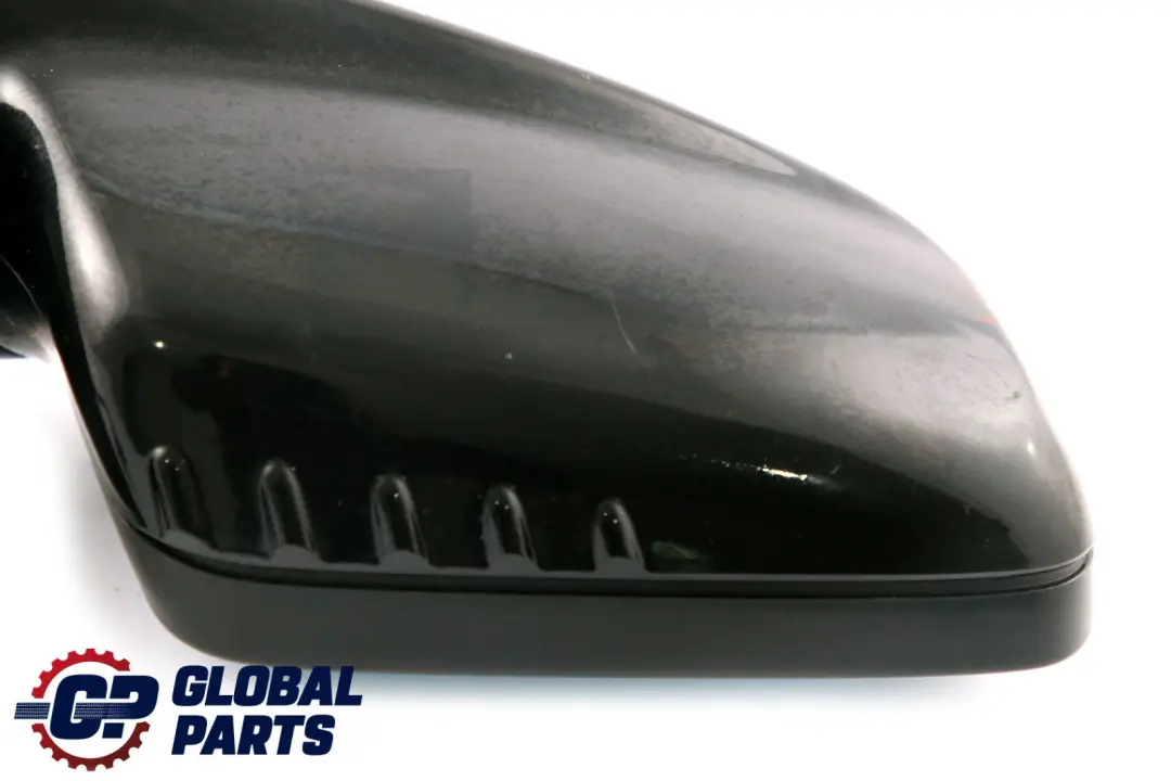 BMW 3 Series E46 Heated Right O/S Wing Mirror High Gloss Black Sapphire 475 - SKU rhd-7892052-BS - Part number 7892052
